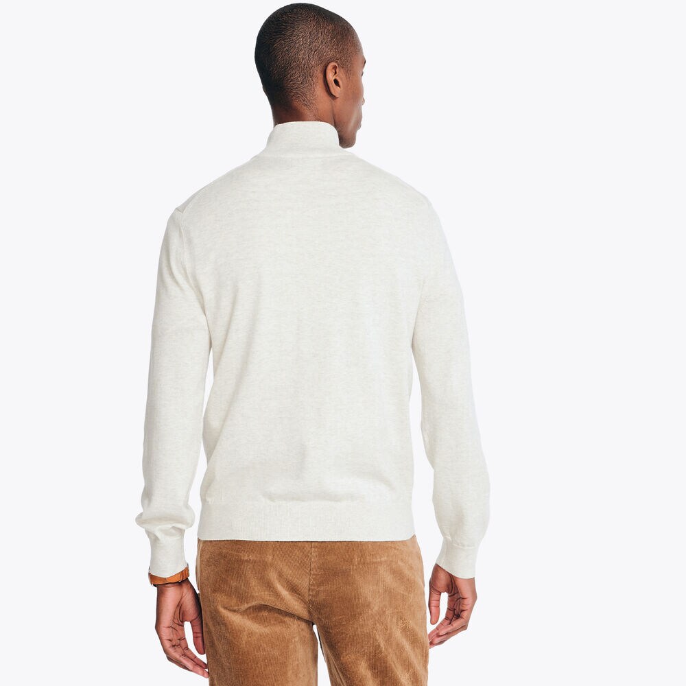 Navtech Quarter-Zip Sweater,Snow White,large