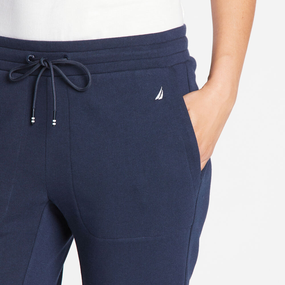 FLEECE LINED JOGGER,Stellar Blue Heather,large