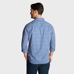 CLASSIC FIT WRINKLE-RESISTANT PLAID SHIRT,Limoges,large