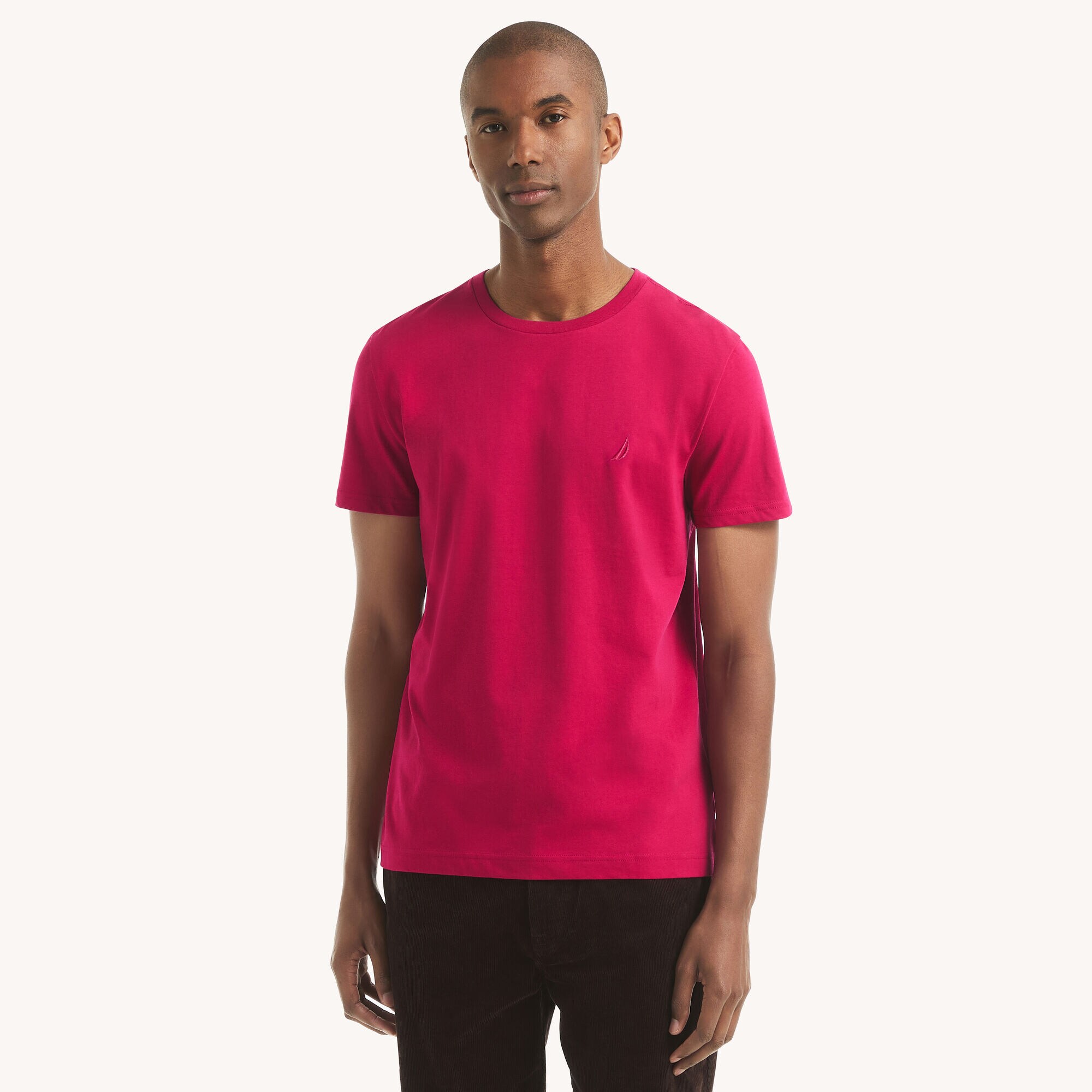Crewneck Deck T-Shirt (00197100201649 Men T-Shirts Solids) photo