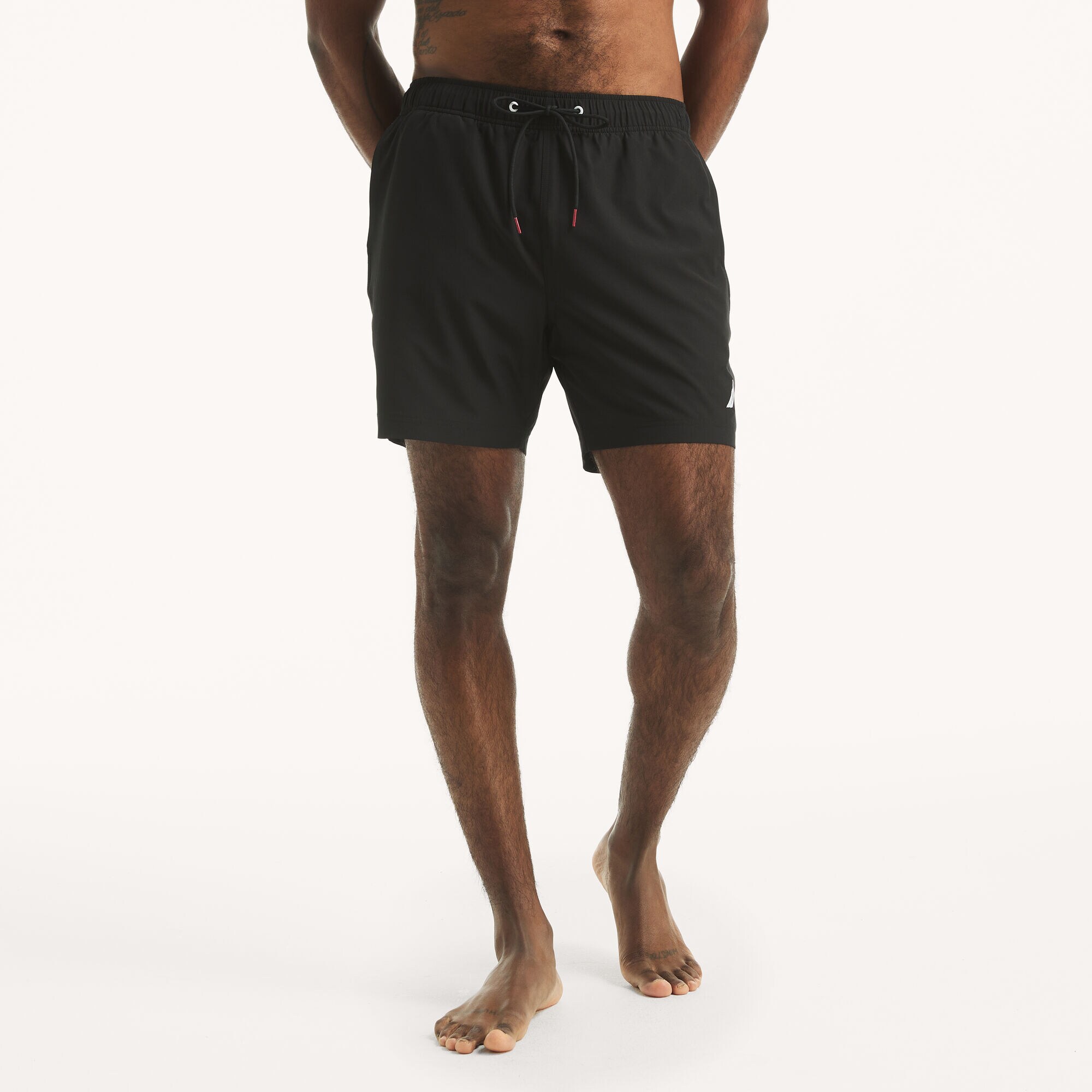 6" Quick-Dry Swim,True Black,large