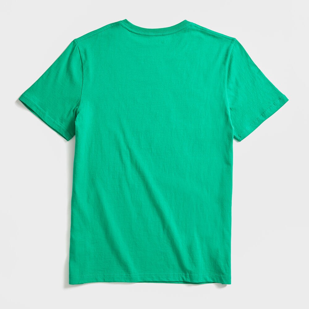 FLAG SAILING CLUB GRAPHIC T-SHIRT,Bright Green,large