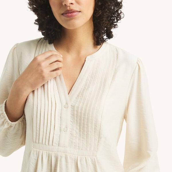 Pintuck Blouse