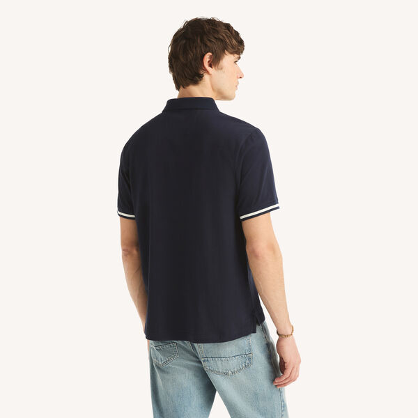 Classic Fit Seersucker Polo