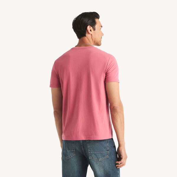 Sunset Sailing Flocked Graphic T-Shirt 