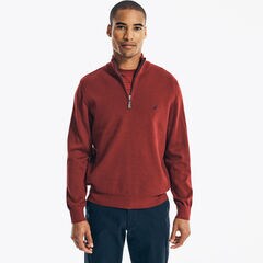 Navtech Quarter-Zip Sweater,Flamingo,large