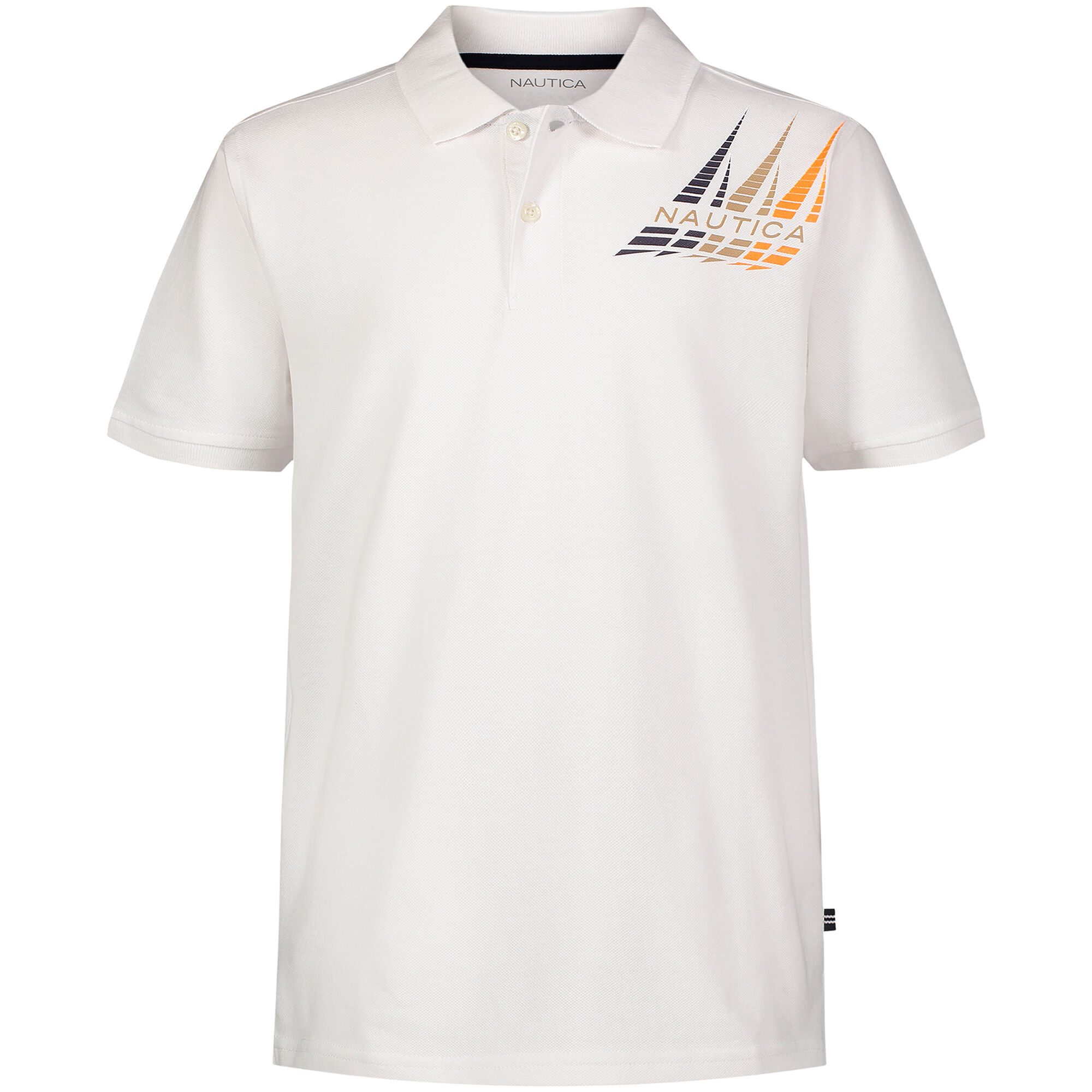 Boys' brand icon Logo Polo (8-20),Antique White Wash,large