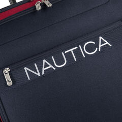 Hayes Point 21" Expandable Luggage in Navy/Red,Navy,large