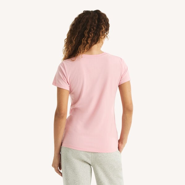 Rhinestone Logo Graphic T-Shirt