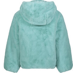 GIRLS' REVERSIBLE PUFFER JACKET (7-16),Navy Dusk,large