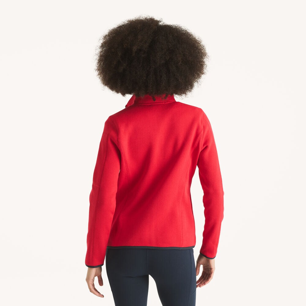 Sweater Fleece Jacket,Sailor Red,large