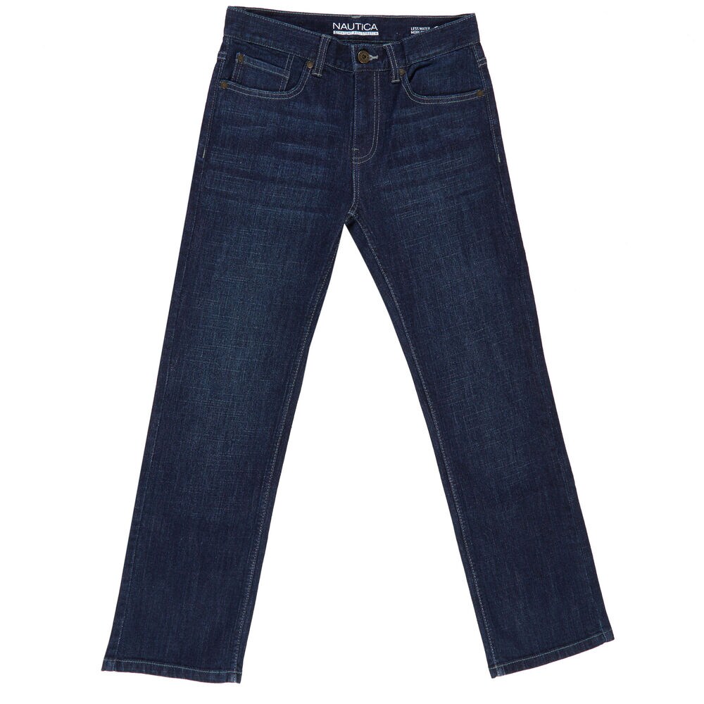 Little Boys' Stanley Straight Leg Jeans (4-7),Stellar Blue Heather,large