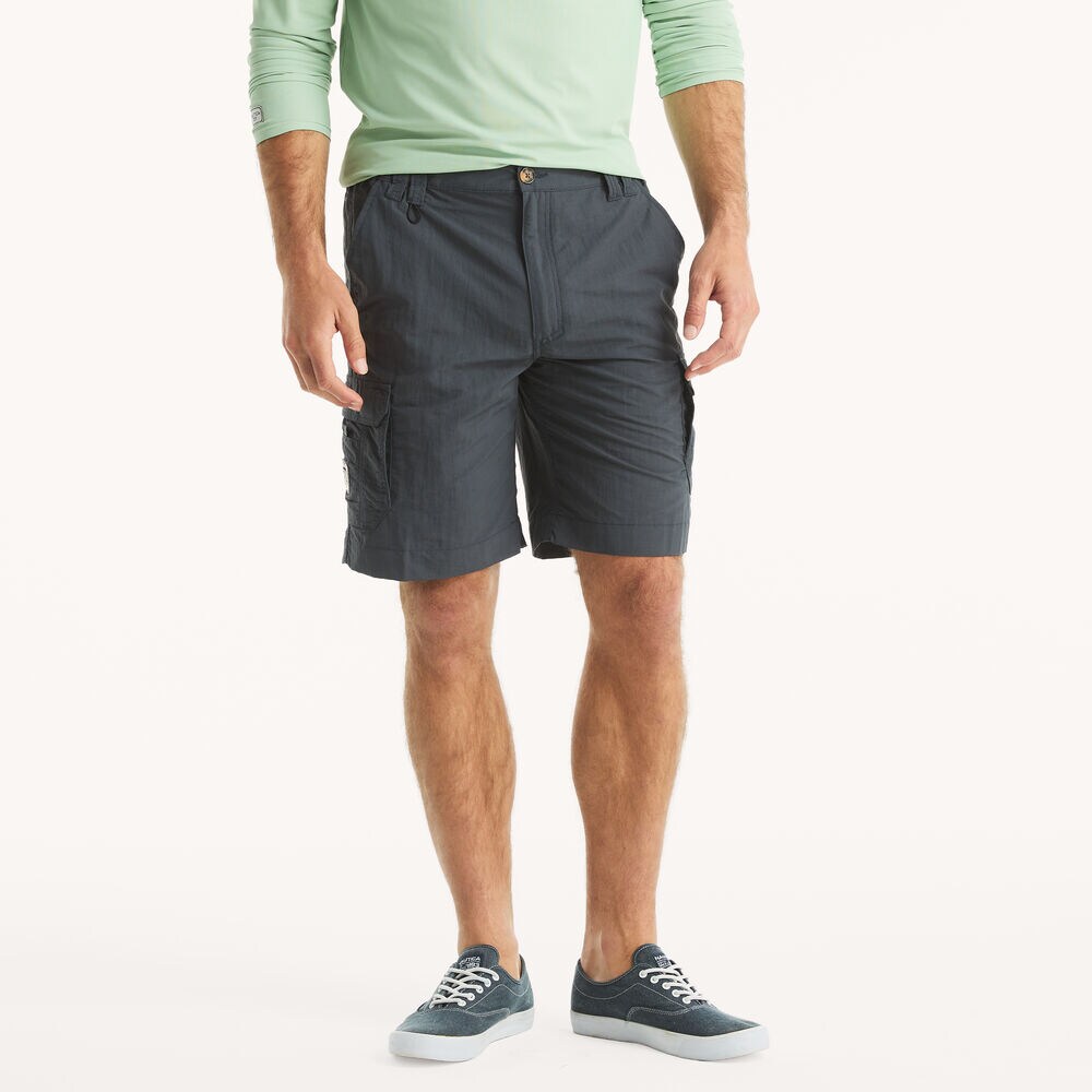 Nautica OTF 10" Cargo Short,Ice Blue,large