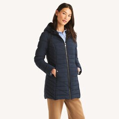 Puffer Jacket,J Navy,large