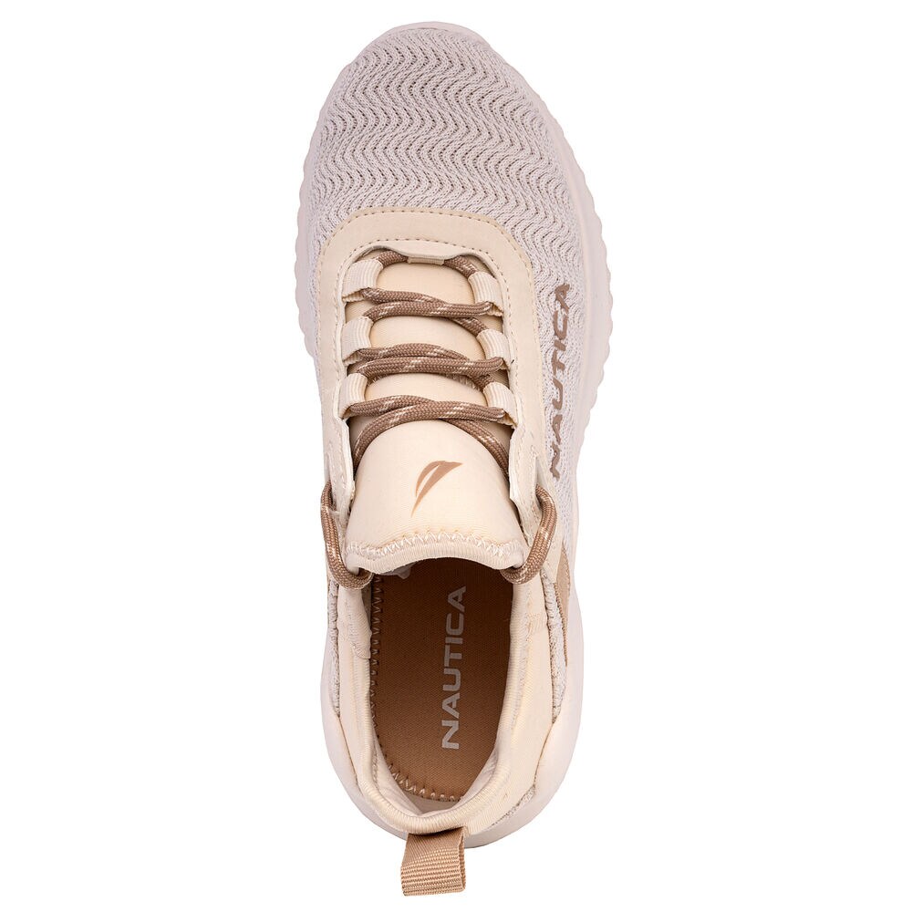 Logo Lace-Up Sneaker,Brown Stone,large