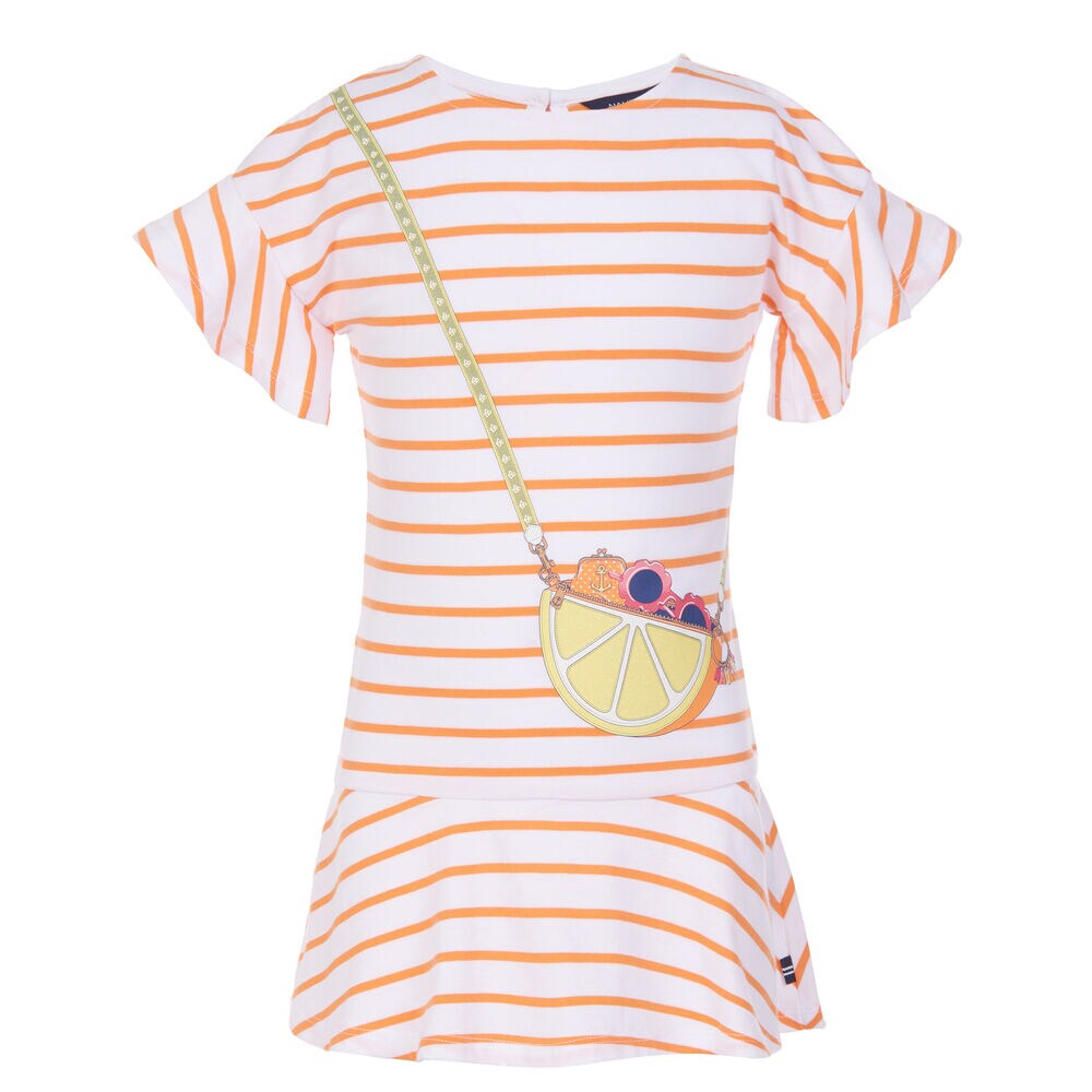 TODDLER GIRLS' PRINTED PURSE T-SHIRT DRESS (2T-4T),Life Vest Wintl,large