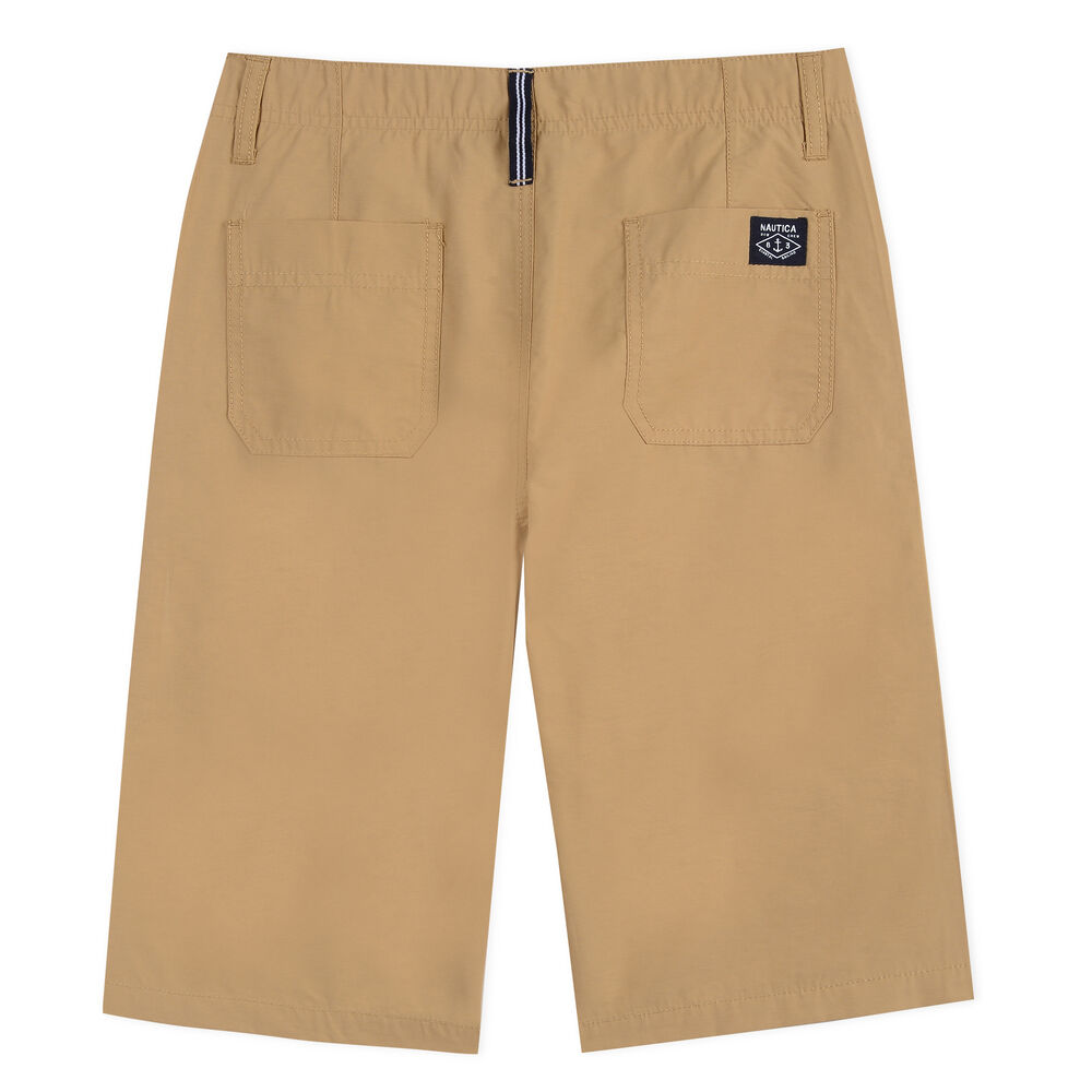 Boys' Discovery Utility Short (8-20),Dark Oatmeal Heather,large