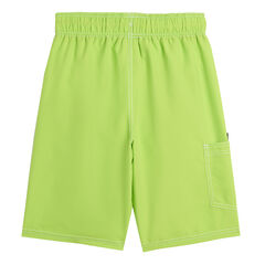 TODDLER BOYS' SIDE LOGO GRAPHIC SWIM (2T-4T),Green Terrain,large