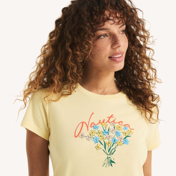 Puff Bouquet Logo Graphic T-Shirt