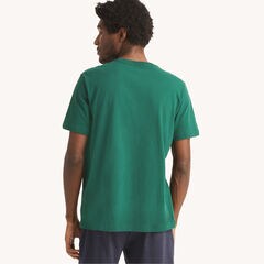 Sailing Division Graphic Sleep T-Shirt,Cosmic Fern,large