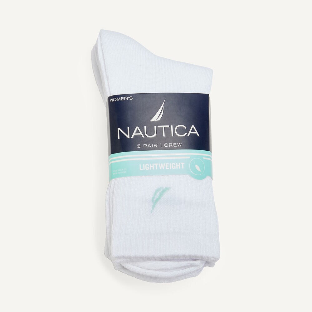 CREW SOCKS, 5-PACK,Multi,large