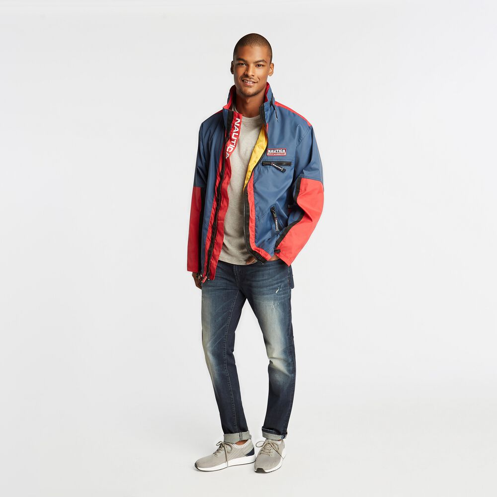 LIMITED EDITION COMPETITION SPINNAKER JACKET,Workshirt Blue,large