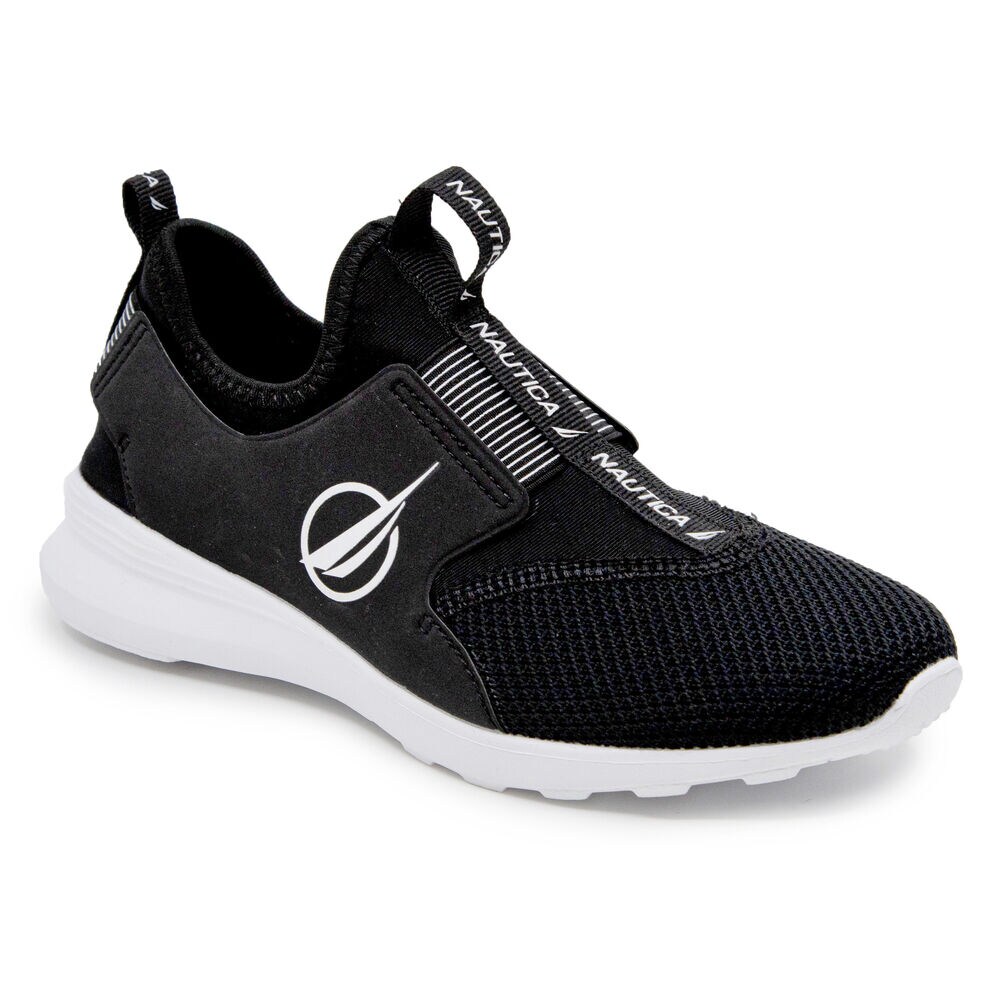AMBREA MESH SLIP ON SNEAKERS,True Black,large