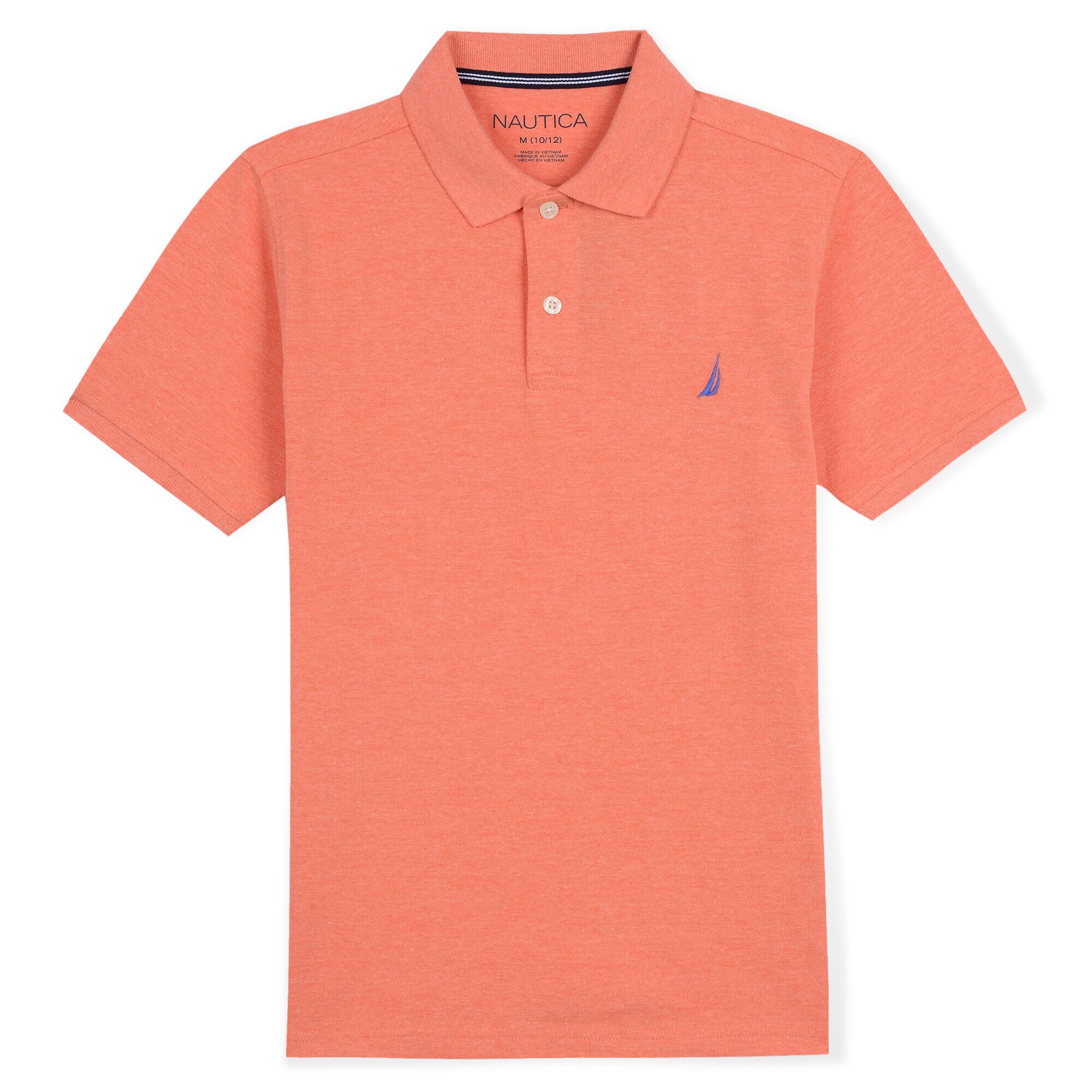 LITTLE BOYS' DECK POLO (4-7),Frost Orange,large