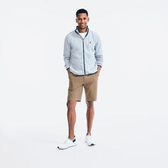 NAUTEX FULL-ZIP FLEECE,Grey Heather,large