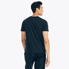 SPINNAKER GRAPHIC T-SHIRT,Navy,large