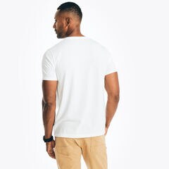 SUSTAINABLY CRAFTED LIGHTHOUSE GRAPHIC T-SHIRT,Bright White,large