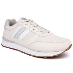 Logo Lace-Up Sneaker,Dark Brown Heather,large