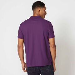 CLASSIC-FIT PERFORMANCE POLO,Blackberry,large