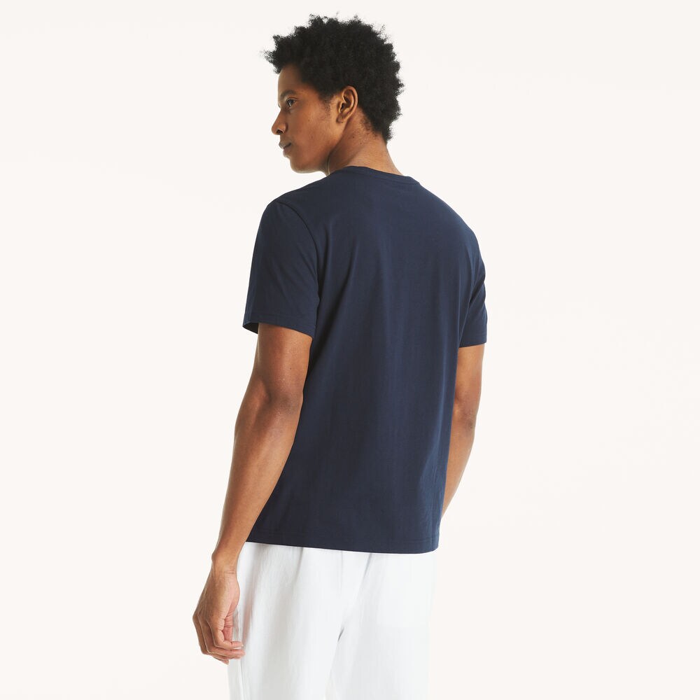 Heritage Sailing Graphic T-Shirt,Navy,large