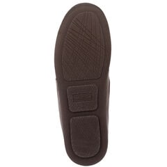 Faux-Fur-Lined Slipper,Brown Stone,large