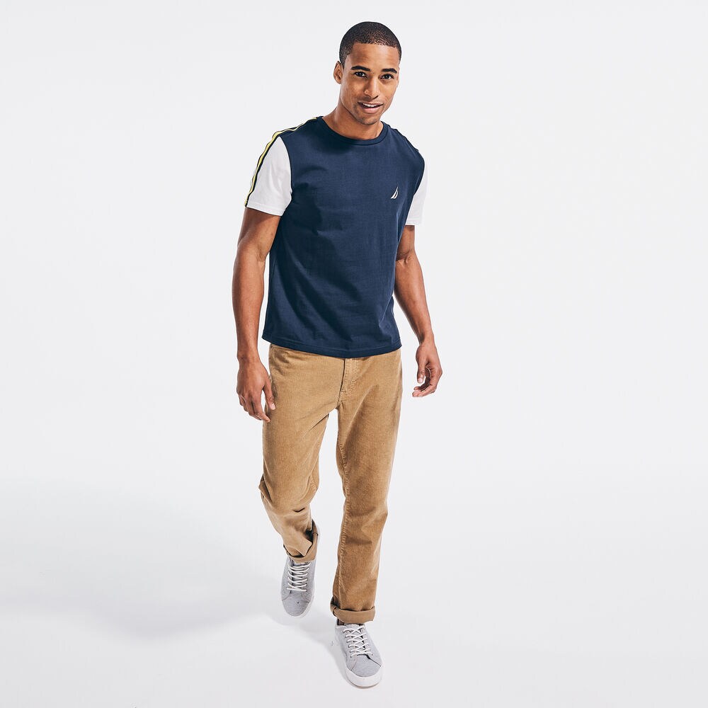 COLORBLOCK BRAND ICON T-SHIRT,Navy,large