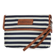 NYLON MINI WALLET CROSSBODY BAG,Workshirt Blue,large
