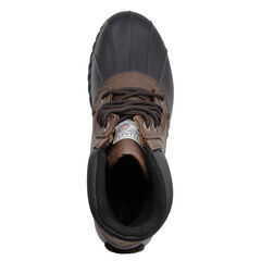 Lace-Up Duck Boot,Chocolate,large