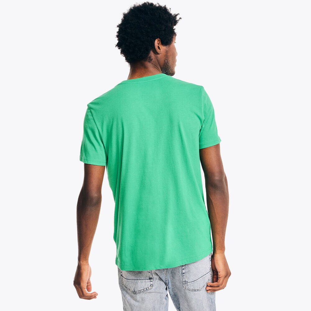 NS83 Sailing Graphic T-Shirt,Spearmint,large