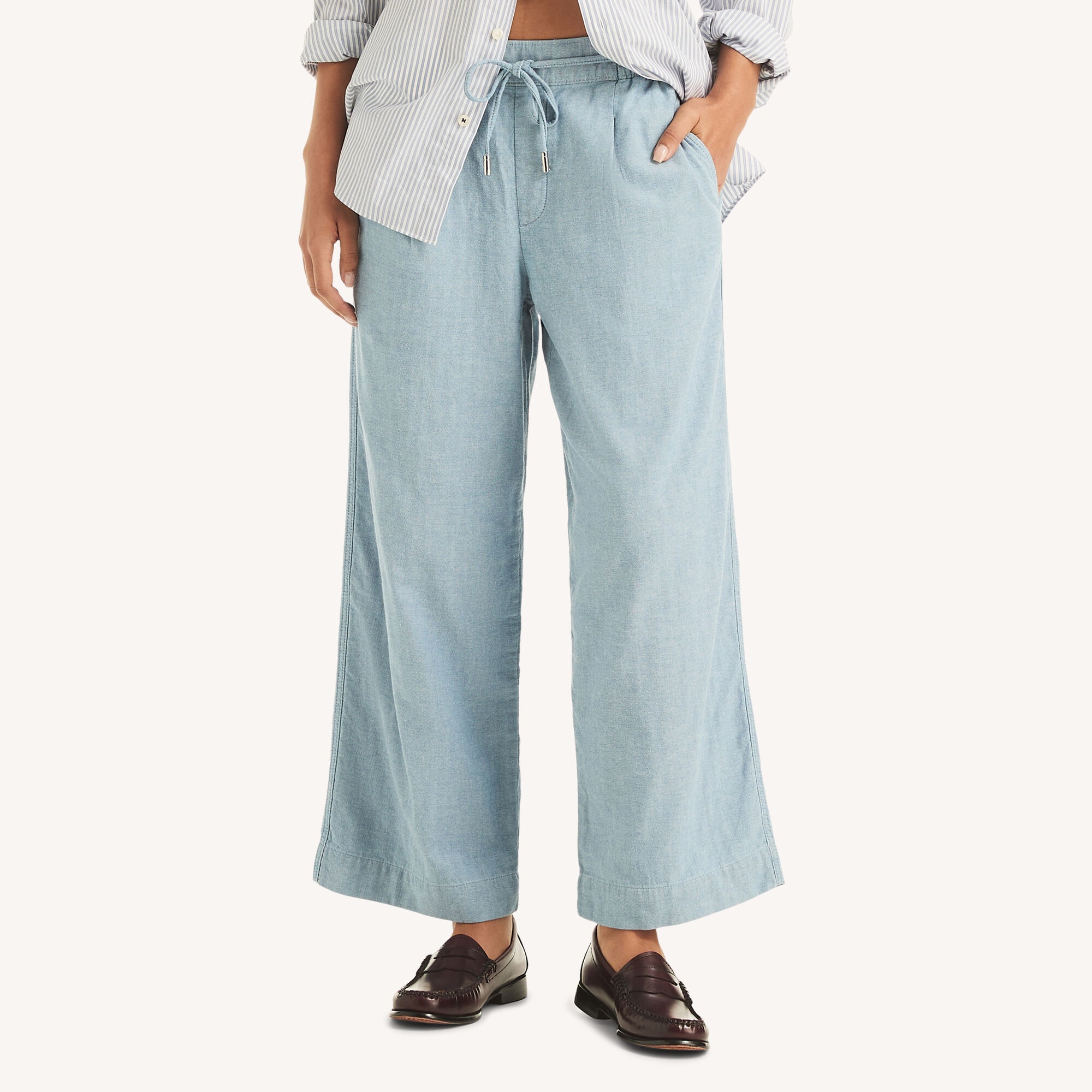 Pull-On Pant,Workshirt Blue,large