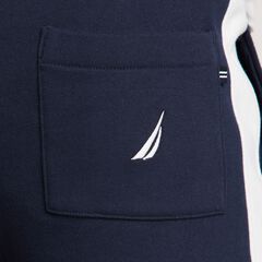 8.5" BRAND ICON KNIT SHORT,Navy,large