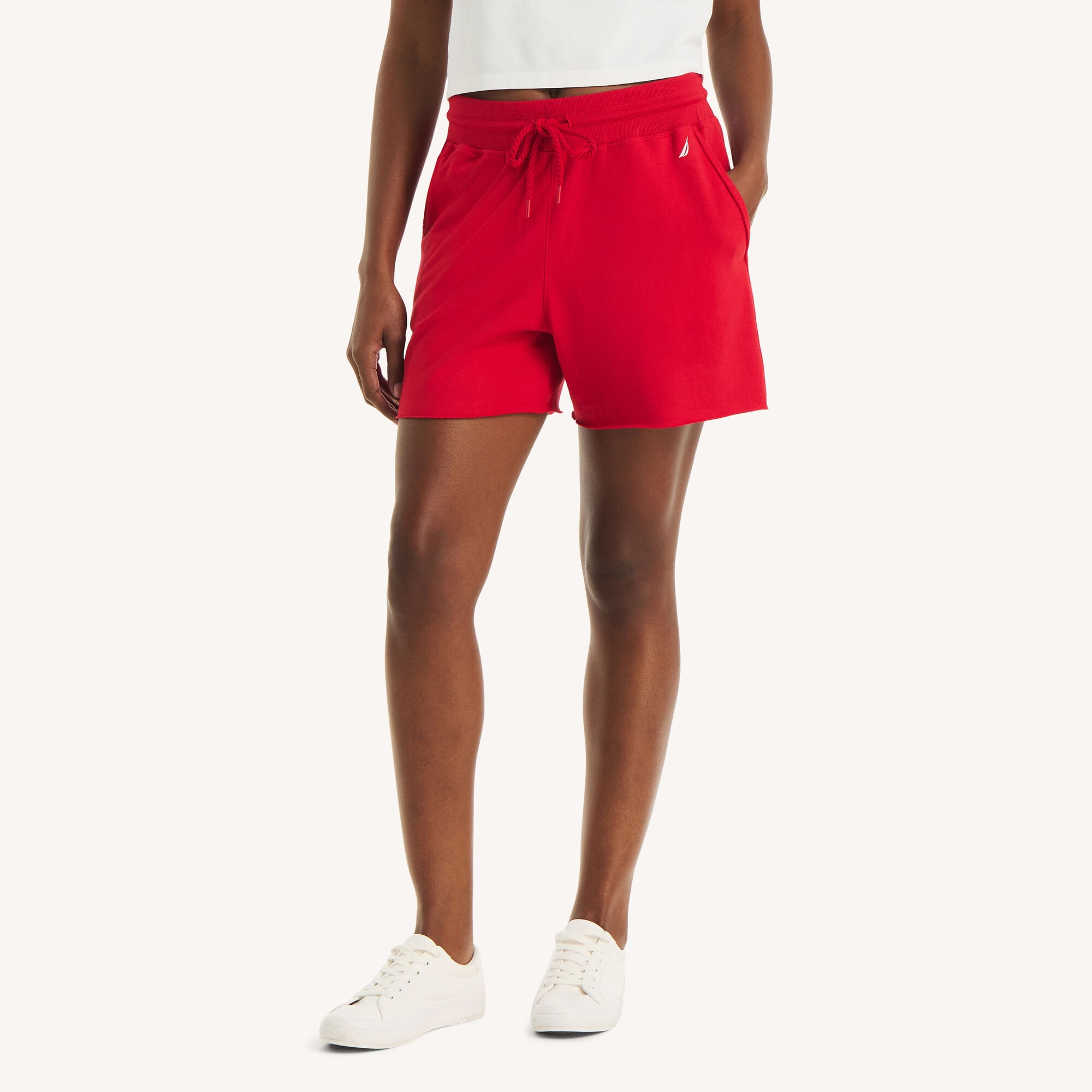 5" Pull-On Short,Mineral Red,large