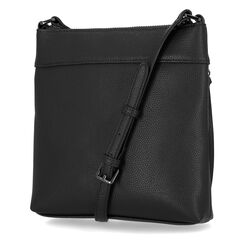 Zip Crossbody Bag,Black,large