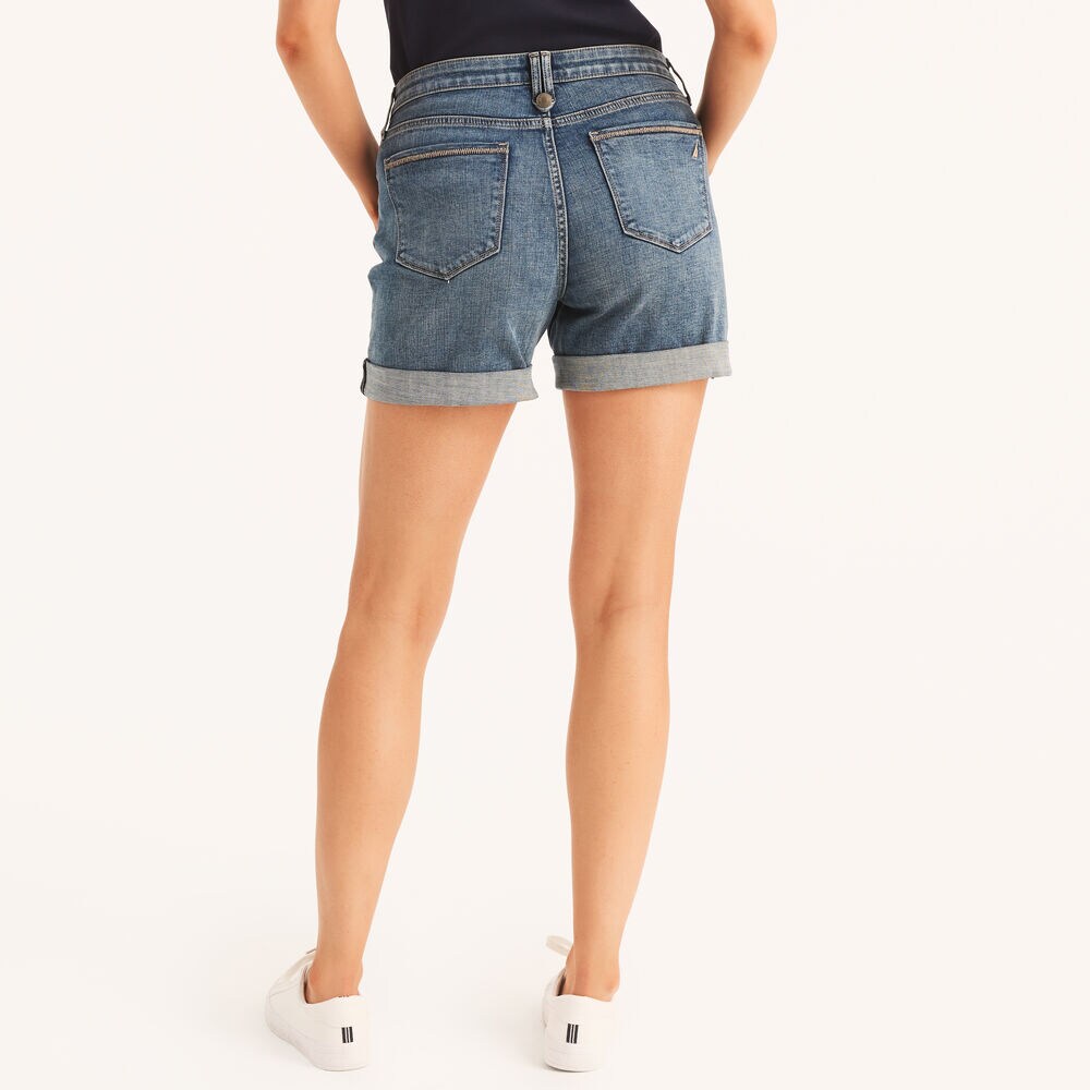 5" Denim Short,Classic Blue,large