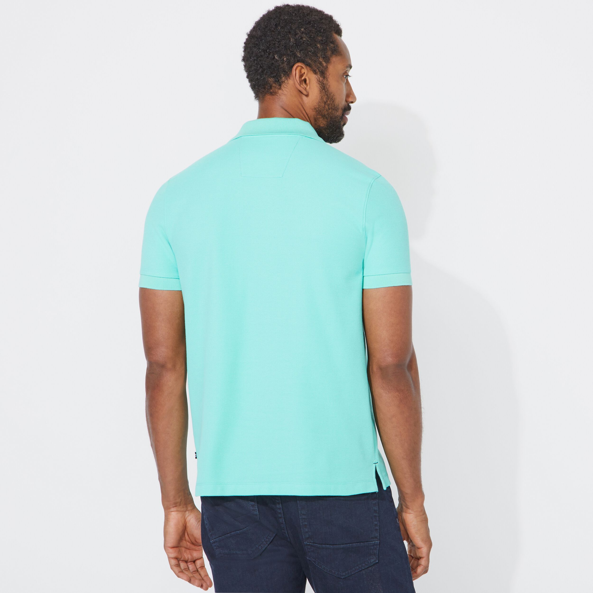 nautica slim fit polo