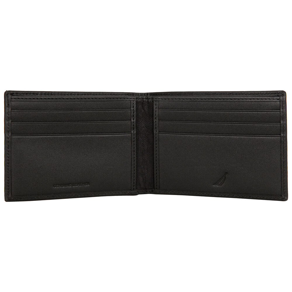 LOGO WALLET GIFT SET,Black,large