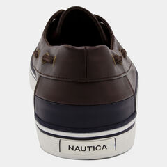 Galley 2 Boat Shoe in Black/Brown,True Black,large