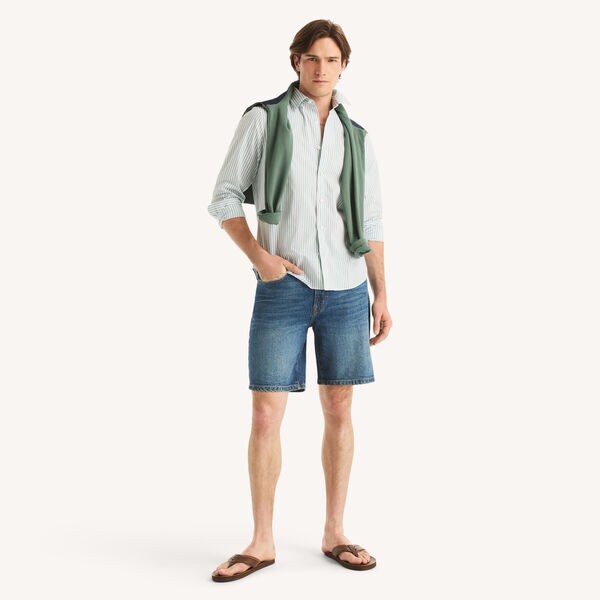 9" Relaxed Denim Short