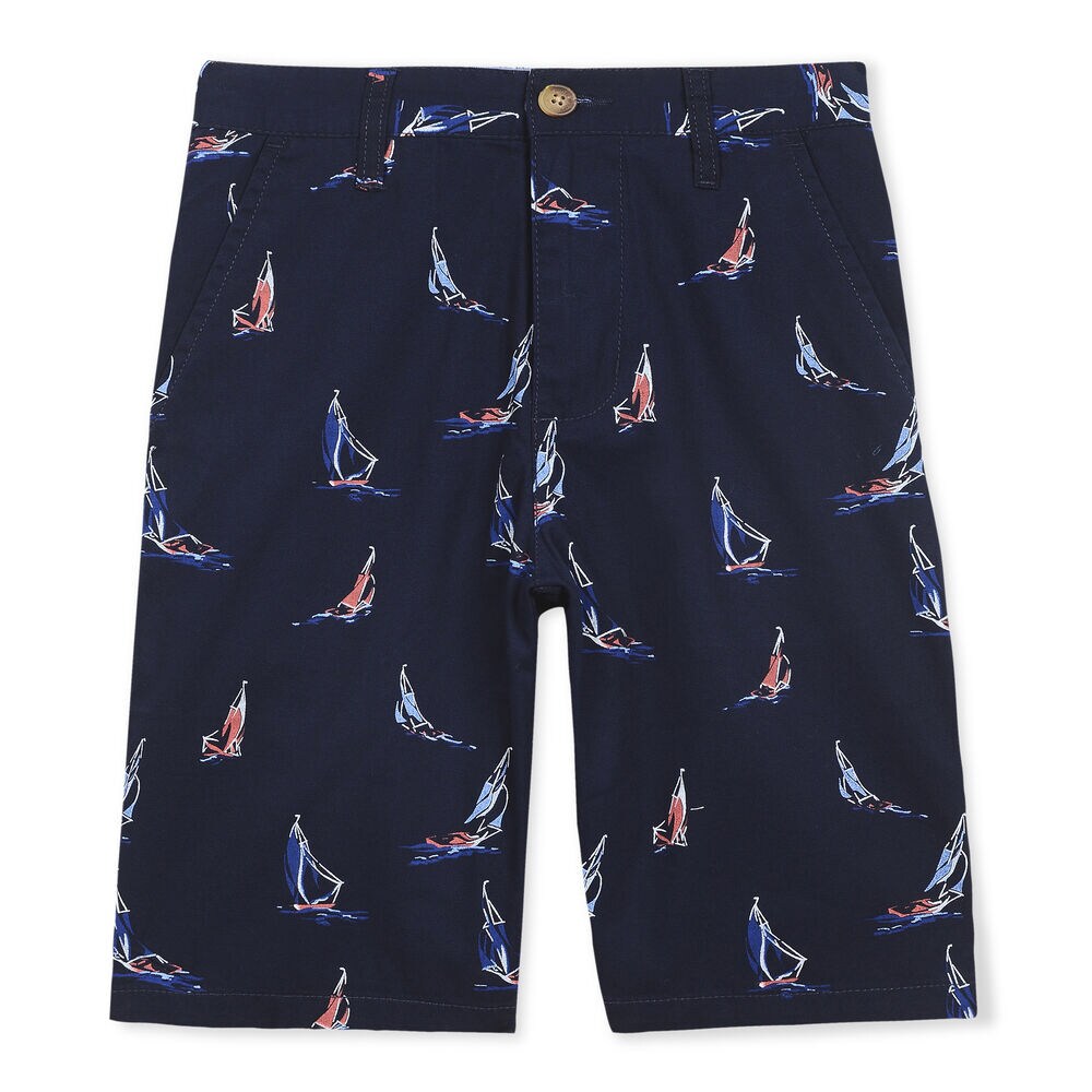 BOY'S EVAN SAILING CANVAS SHORT (4 - 7),Aquadream,large