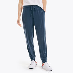 SUSTAINABLY CRAFTED SOLID JOGGER,Stellar Blue Heather,large